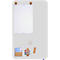 Whiteboardgum Legamaster WOODEN, magnetisch, vervangbare pads, B 45 x D 30 x H 150 mm, beukenhout, bruin